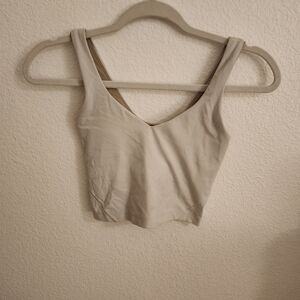 Women's Cream Lululemon Top